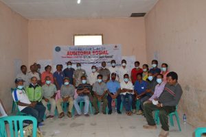 Sosializasaun Auditoria Sosial Ba Komunidade Munisipiu Lautem, Postu Administrativu Iliomar/ socialization of social audit to community of District Lautem, post Administrative of Iliomar